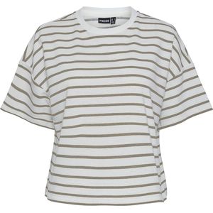 Pieces - Pcchilli Summer 2/4 Sweat Stripe Noos Bc - Dames - Sweaters