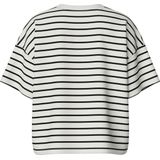 Pieces PCCHILI Sweatshirt - Lounge shirt dames - Blauw gestreept