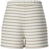 pieces - PCCHILLI SUMMER HW SHORTS - Cloud Dancer - Bermuda's - Hoog Taille