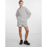 pieces - PCCHILLI SUMMER HW SHORTS - Cloud Dancer - Bermuda's - Hoog Taille