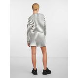 pieces - PCCHILLI SUMMER HW SHORTS - Cloud Dancer - Bermuda's - Hoog Taille