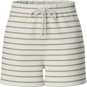 pieces - PCCHILLI SUMMER HW SHORTS - Cloud Dancer - Bermuda's - Hoog Taille