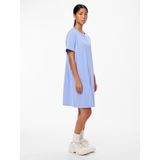 PIECES Pcchilli Summer Ss Sweat Dress Noos Jurk voor dames, Hydrangea., M