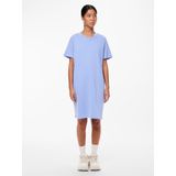 PIECES Pcchilli Summer Ss Sweat Dress Noos Jurk voor dames, Hydrangea., M