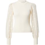 Gebreide Pullover - Hoge Hals - Lange Mouwen - Regular Fit - Zwart - Viscose/Nylon