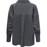 Only - Onlzazima l s Loose Shirt Wvn - Dames - Blouses