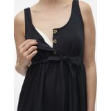 MAMALICIOUS Mlevi Lia Jurk - Mouwloos - Zwart - Dames