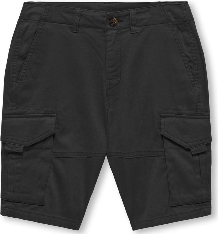 Only Kobmaxwell Cargo Short Pnt Noos Jongens Broek - Black