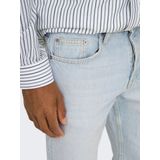 Onsedge Mid Waist Straight Fit Jeans