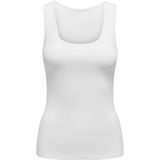 ONLY - Haltertop - Offwhite - Aansluitende Pasvorm - Mouwloos