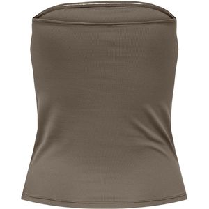 Bandeau Top - O-hals - Mouwloos - Regular Fit