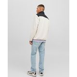 Jack & Jones - Heren Outdoorjas Marvin Fleece Jacket - Zwart - Fleece