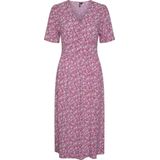 Pieces - Tala - Damesjurk - Viscose - V-hals - Korte Mouw