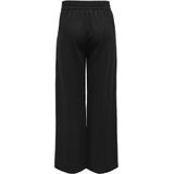 JDY - JDYSAY LINEN HW WIDE PANT - Sportbroek - Zwart - Linnen