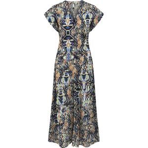 Only - Onlnova Life Vis Mollie Long Dress - Multicolor - 100% Viscose