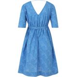 Jerseyjurk - V-Hals - 2/4 Mouwen - Knielengte - Print - Regular Fit