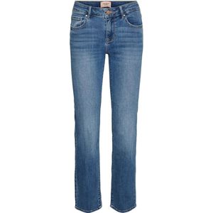 Straight-fit Jeans - Stonewash - Katoen - Mid Rise
