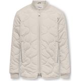 KIDS ONLY GIRL Quilted Gewatteerde Tussenjas KOGANNA Greige
