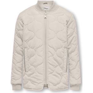 KIDS ONLY GIRL Quilted Gewatteerde Tussenjas KOGANNA Greige