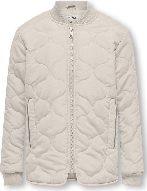 KIDS ONLY GIRL Quilted Gewatteerde Tussenjas KOGANNA Greige