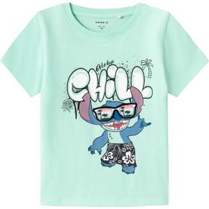 Name it - Nmmmanuel Stitch Ss Top Box Wdi - Jongens - t-Shirts