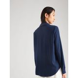 Selected - Viva - Overhemd - Blauw - 85% Viscose, 15% Linnen