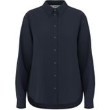 Selected - Viva - Overhemd - Blauw - 85% Viscose, 15% Linnen