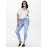 Curve - Skinny Fit Jeans - Mid Waist - Blauw - Katoen
