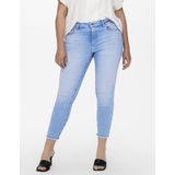 Curve - Skinny Jeans - Blauw - Katoen - Mid Waist