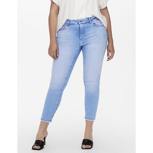 Curve - Skinny Jeans - Blauw - Katoen - Mid Waist
