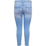 Curve - Skinny Fit Jeans - Blauw - Katoen - Mid Waist
