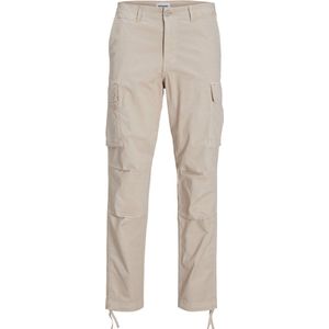 JACK & JONES Ace Tucker Cargoa loose fit - heren cargo broek - zilvergrijs