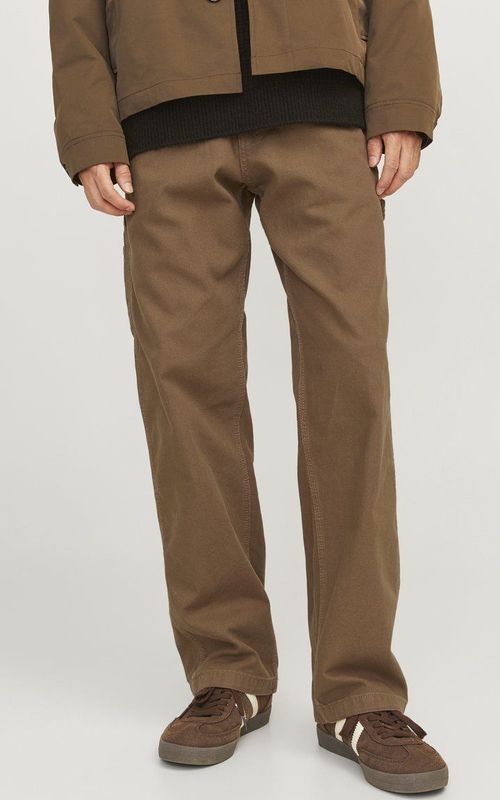 JACK & JONES Eddie Carpenter Broek - Groen - Katoen - Cargo