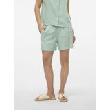 Vero Moda Broek Vmjesmilo Hw Shorts Wvn Ga Noos 10279694 Silt Green Dames
