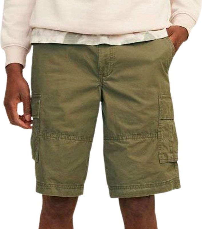 Jack & Jones - JPSTCOLE JJCAMPAIGN SHORT - Cargoshort - Olive night
