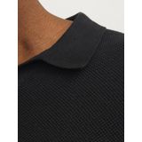 Jack Jones - Jorlinen Blend Knit Ss Polo Sn - Heren - Gebreide Truien