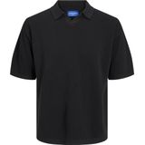 Jack Jones - Jorlinen Blend Knit Ss Polo Sn - Heren - Gebreide Truien