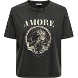 Jdy - Jdyfarock Elina s s Print Top Jrs - Dames - t-Shirts