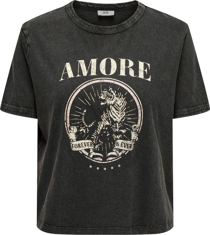 Jdy - Jdyfarock Elina s s Print Top Jrs - Dames - t-Shirts