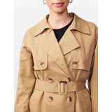 YAS - Teronimo - Trenchcoat - Zwart - Polyester