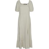 VERO MODA - MY MILO - Jurk - Stone Grey - 7/8 Lengte