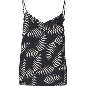 Singlet - All-Overprint - V-Hals - Zonder Mouwen