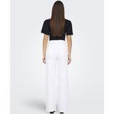 ONLY high waist wide leg jeans wit