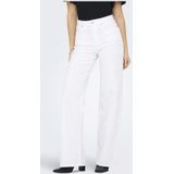 ONLY high waist wide leg jeans wit