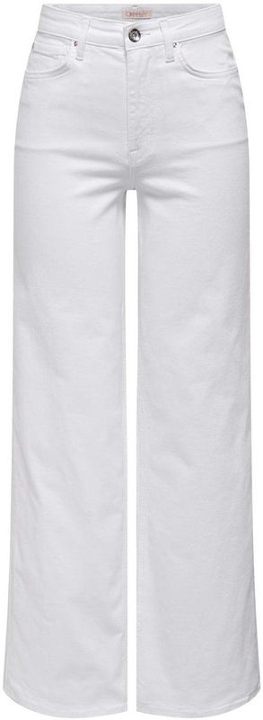 ONLY high waist wide leg jeans wit