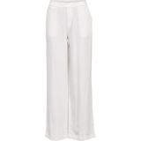Object - Sanne Aline Wide Leg Fit - Broek - Wit - Regular Fit