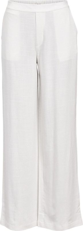 Object - Sanne Aline Wide Leg Fit - Broek - Wit - Regular Fit