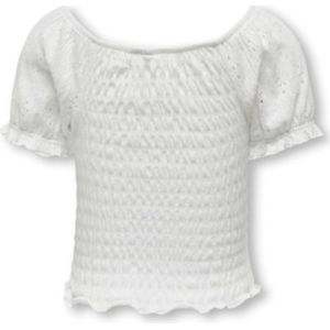 Kids Only - Top Tilda - Cloud Dancer - Katoen