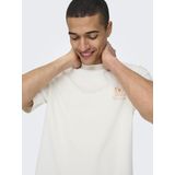 MILO - T-shirt - Gevoerd - Jersey - Ronde Hals - Tekst Print