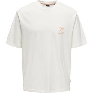 MILO - T-shirt - Gevoerd - Jersey - Ronde Hals - Tekst Print